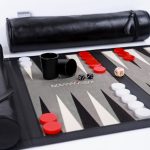 Roll-Up Backgammon Travel Game Set
