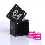 Backgammon Doubling Cube & Dice Box – Model: P-1