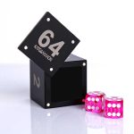 Backgammon Doubling Cube & Dice Box – Model: P-1