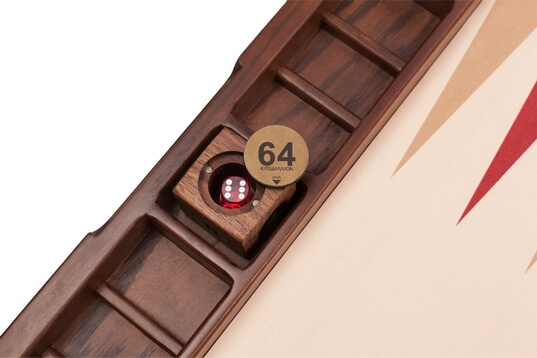 Katgammon backgammon board