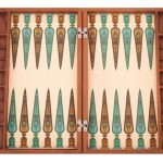Katgammon backgammon board