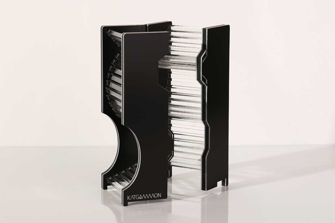 Baffle Box 2 Pieces Model R2 KATGAMMON Backgammon Equipment