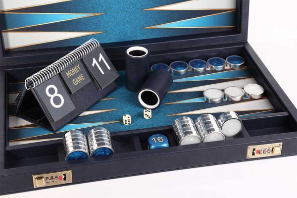 Katgammon Backgammon Blue