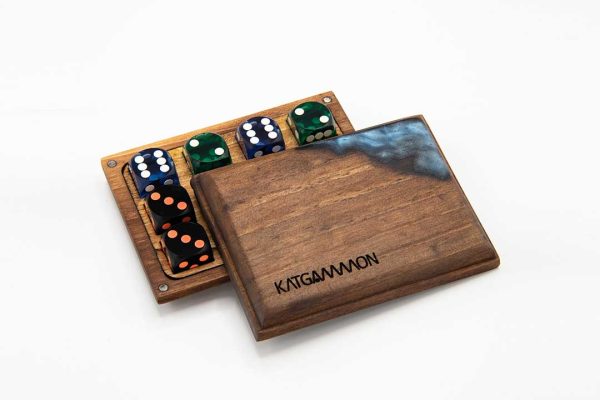 Precision Dice box Model M-12 wood