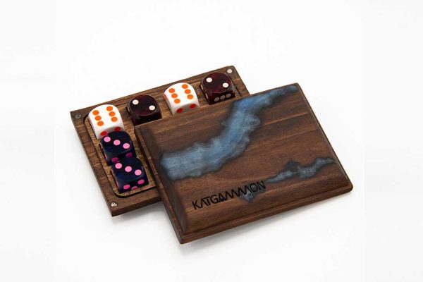 Precision Dice box Model M-12 wood