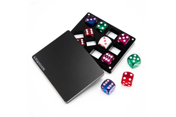 Dice box M12-DKH Black