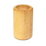 WOODEN DICE CUP