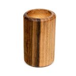 WOODEN DICE CUP