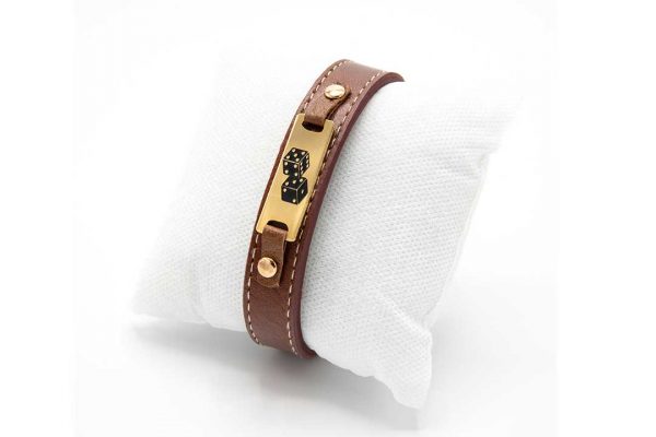 Mens Leather Bracelet Multi Strand Handmade Brown or Black made in Portugal  : Amazon.co.uk: Handmade Products
