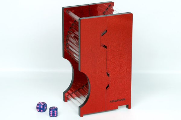 Baffle box Color red